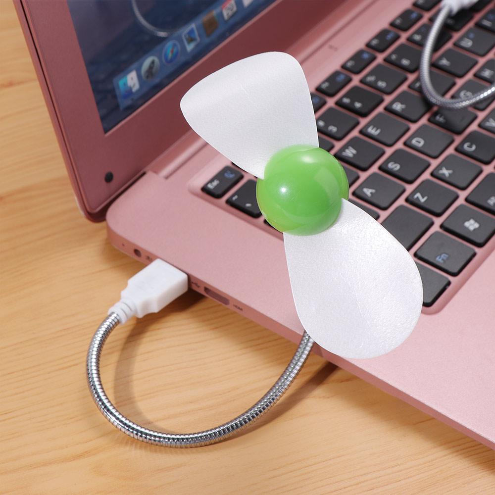 Mini Silent Soft Leaf For Home Bendable Freely USB Electric Fan Ventilador Snake Fan Air Cooler