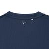 Mizuno NaviDry Trainingsbekleidung Tank Ärmelloses Kleid Top, Shirt, Feuchtigkeitstransportierend, Schnelltrocknend, Unterwäsche, 32MAC199, Marineblau/Weiß