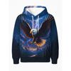 2025 Fashion Cool Eagle Men's Hoodie 3D Printed Hoodies Edition Trend American Eagle Men Sportswear Kids Casual Unisex Pullover