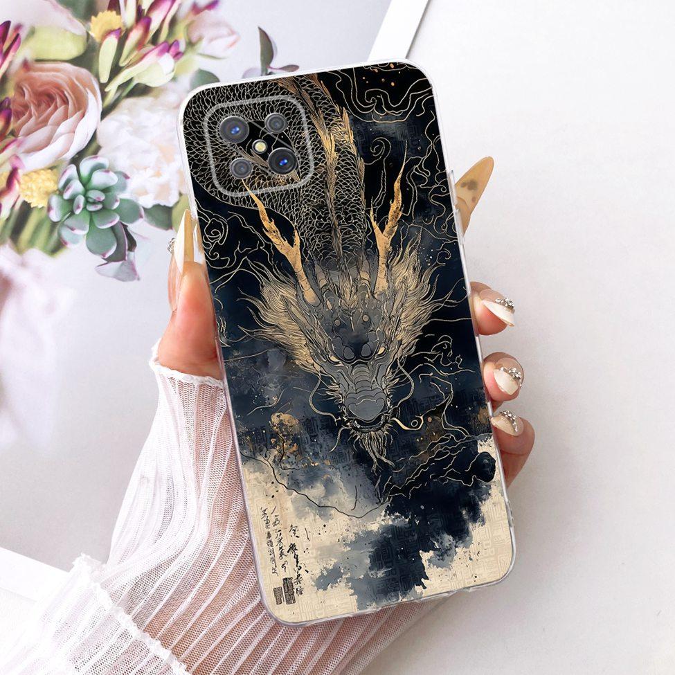Clear For Oppo Reno 4Z 5G Case CPH2065 Cute Cat Fashion Butterfly Funny Painted Cover For Oppo Reno4 Z 5G Phone Casing