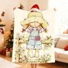 Cartoon S Sar Ah K Kay Blanket For Soft Throw Blanket for Picnic Bed Sofa Home Bedroom Cozy Warm Comfortable