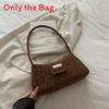 Urban Style Leather Shoulder Bag With Zipper Closure For Women