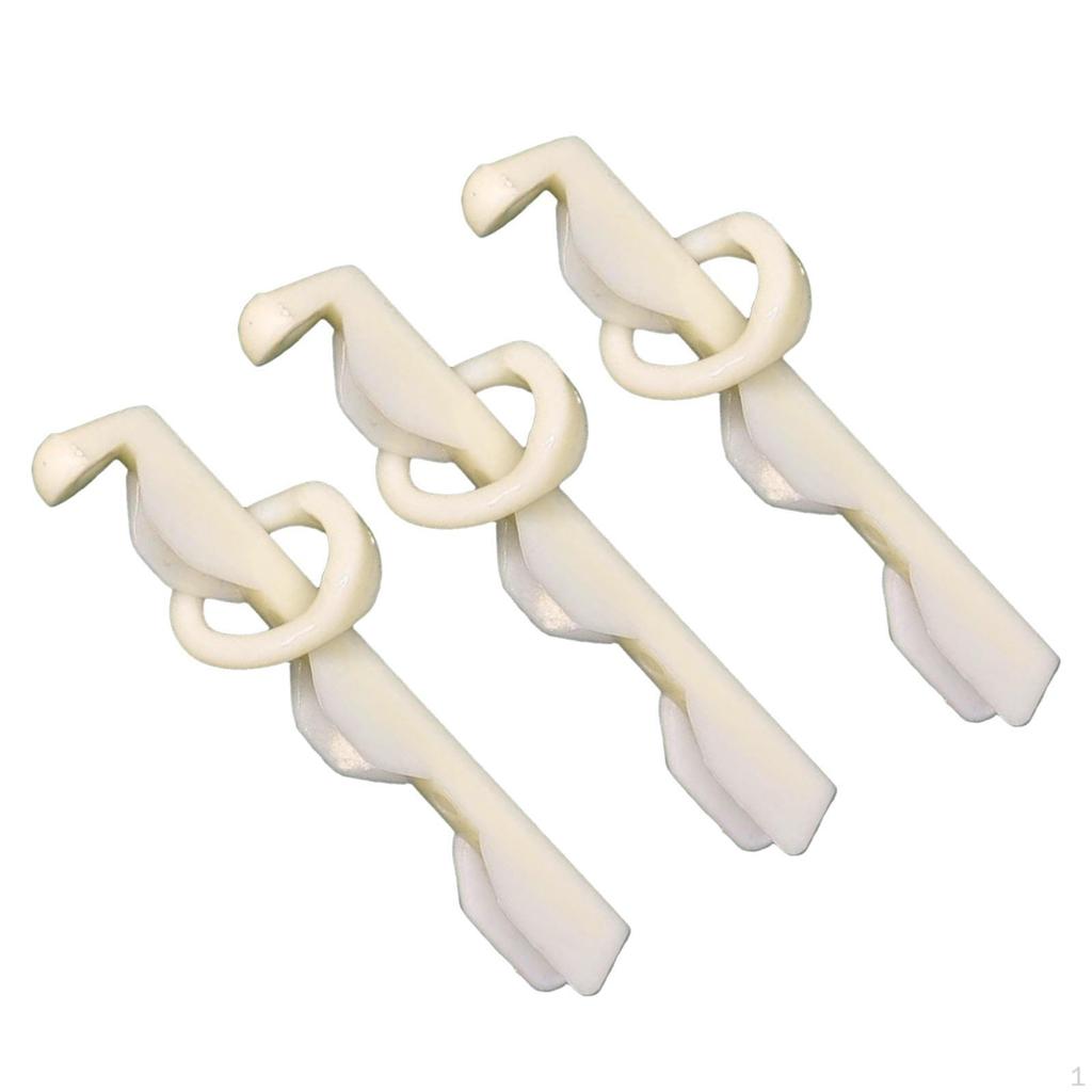 3 Pieces Billiard Cue Clamp Pool Repair Tip Repairing Practical Reusable