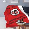 Sentence Stade Toulousain Takaró Polár Minden Évszakra Rögbi Klub Lélegző Ultrapuha Dobó takaró Otthonra Kanapéra Ágytakaró