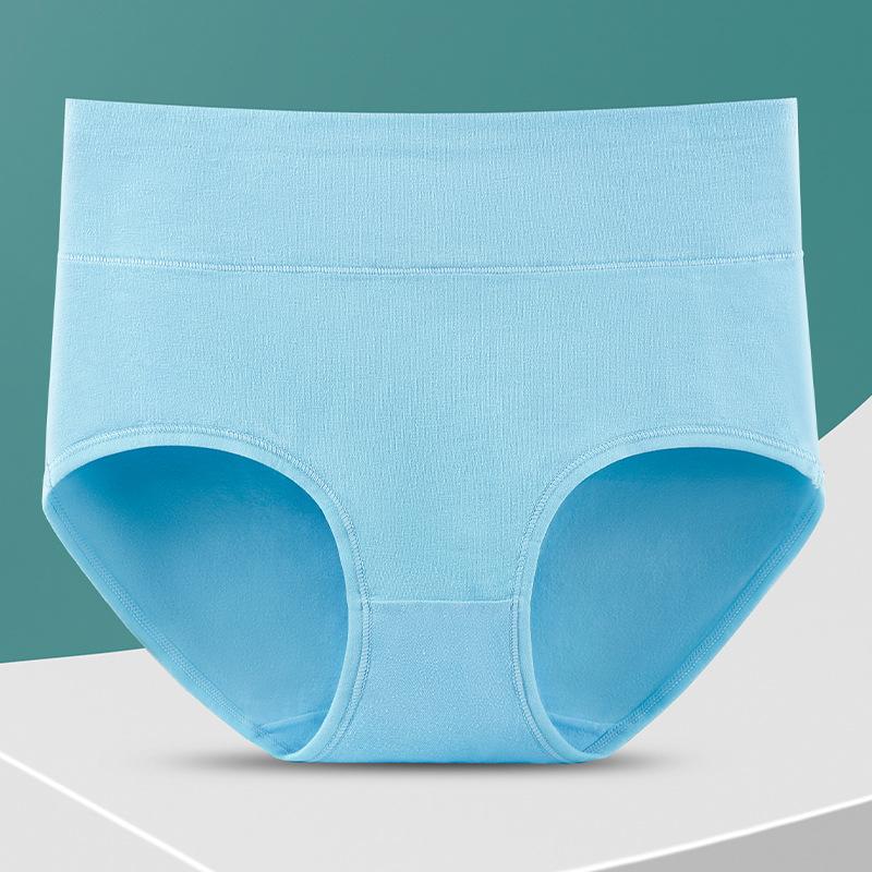 Comfortable and Minimalistic Plus Size Cotton Underwear for Women with High Waist and Abdominal Contraction 200kg Mom Fat