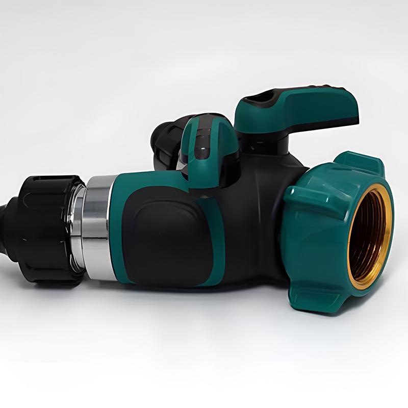 1Pc High Quality Eu Us 3/4 Inch 2 Way Garden Hose Splitter Garden Tap Y-Type Watering Connector Distributor For Outdoor Faucet