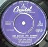 7-Zoll-Schallplatte NAT KING COLE - That Sunday, That Summer / Mr. Wish CL15316 Capitol Records 1963 UK Pop Gebraucht