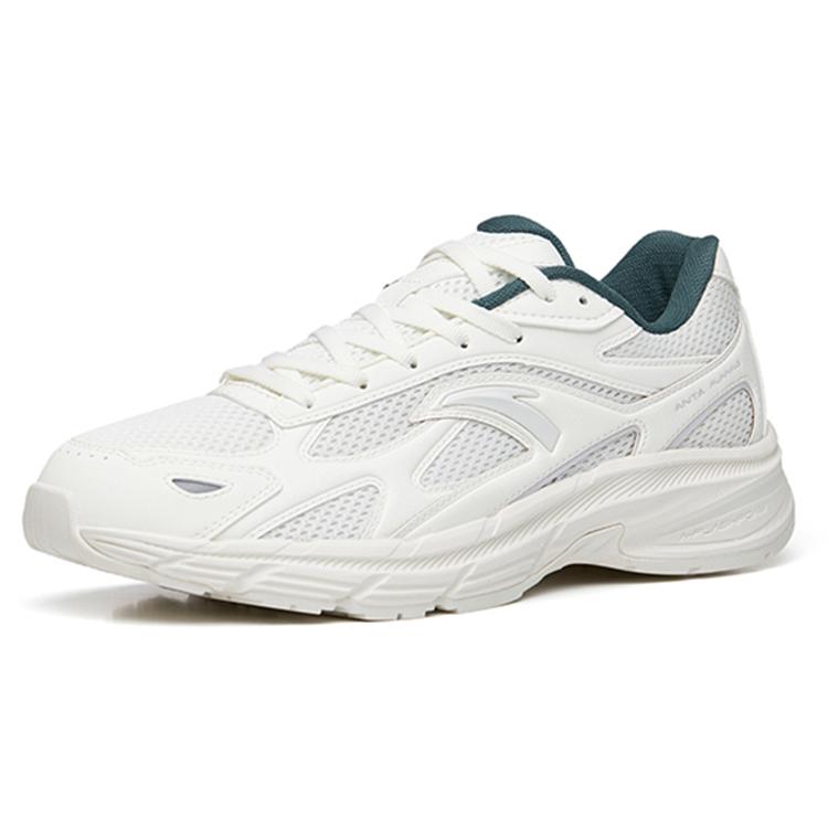Anta AT953 Vintage Low Top Sports Casual Shoes Men's White Green 912245595-1