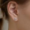 [Silver925]Tiny Cubic Earring