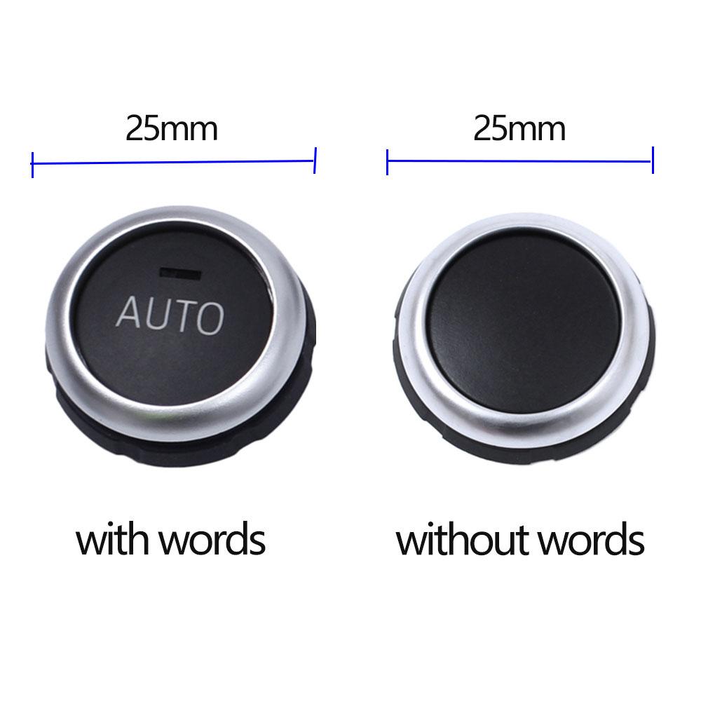 Front Rear Air Conditioner AC Temperature Adjust Rotary Knob Control Button Replacement For BMW 5 6 7 Series F10 F06 F12 F07