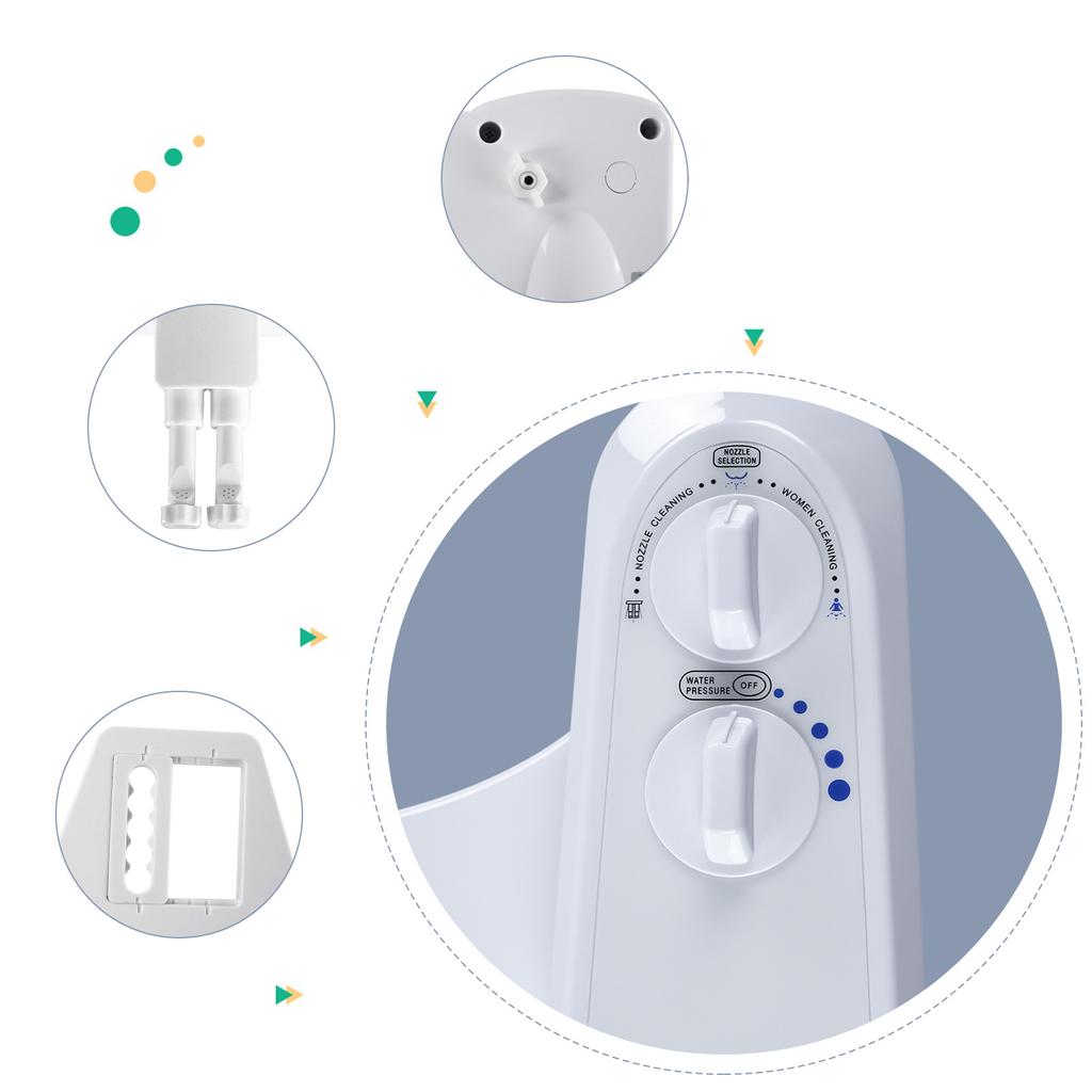 Bidet Toilet Seat Attachment & Fresh Water Sprayer