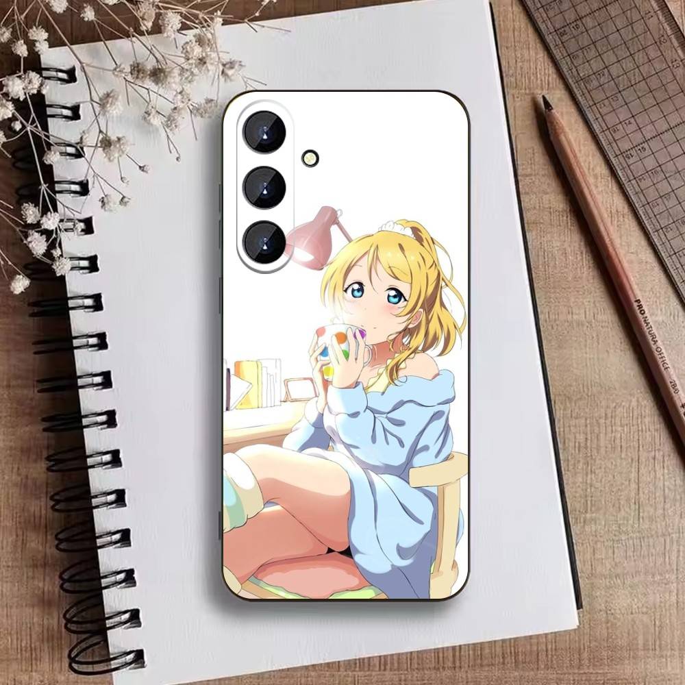 Love Live Asaka Karin Phone Case For Samsung Galaxy A73,A21s,A22,A31,A52,A53,A71,A41Soft Black Shell
