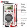 ANENG AN101 1999 Counts Mini Professional Digital Multimeter AC/DC Free Gift B18 Voltage Tester Automotive Current Tester Portable Electrician Tools