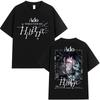 Japanese Ado Hibana WORLD TOUR 2026 New T-Shirts Men Women Clothing Gothic Short Sleeve T Shirt Hip Hop Oversized Cotton T-shirt