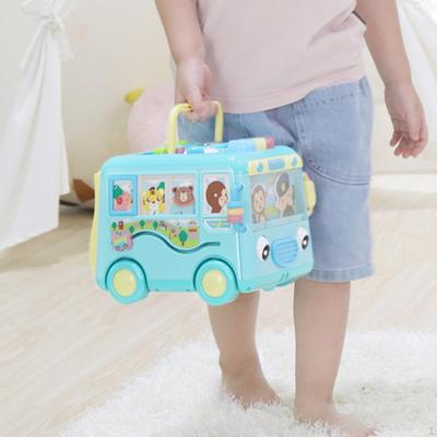 Kids Bus Toy Developing Cognitive Abilities Montessori Birthday Gift