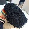 Hip Hop Style Hat, One-Piece Dreadlock Wig Knit Hat, Boys And Girls Hip Hop Cap, Music Festival Hat for Parties Festivals Halloween Daily Wear