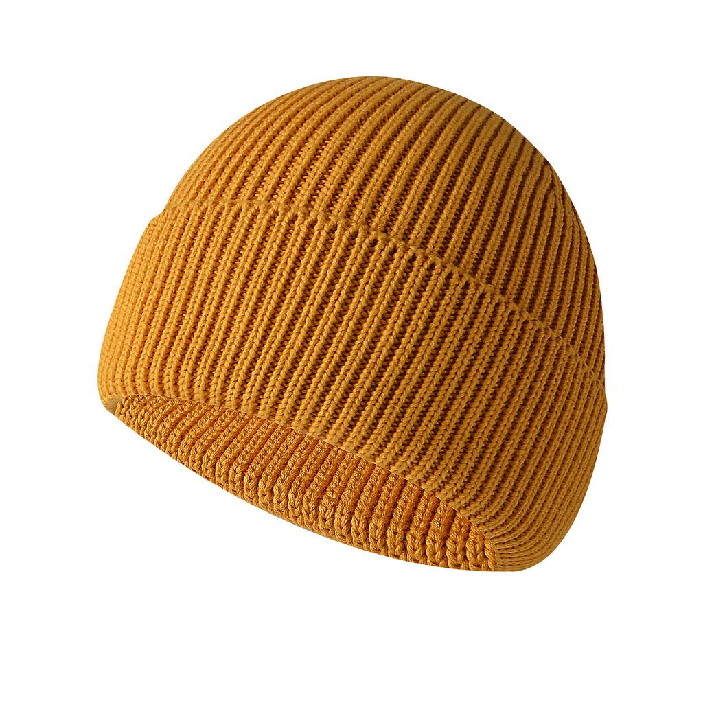 Inverno Manter Quente Tricotado Chapéu de Tecido Para Adulto Unissex Gorros