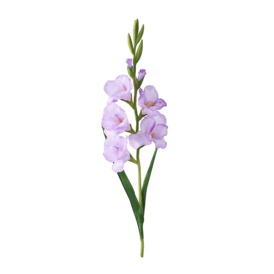 Yousheng Artificial Gladiolus Flower Realistic Fake Silk Flower Home Office Wedding Party Indoor Outdoor Faux Flower Bloom Decoration