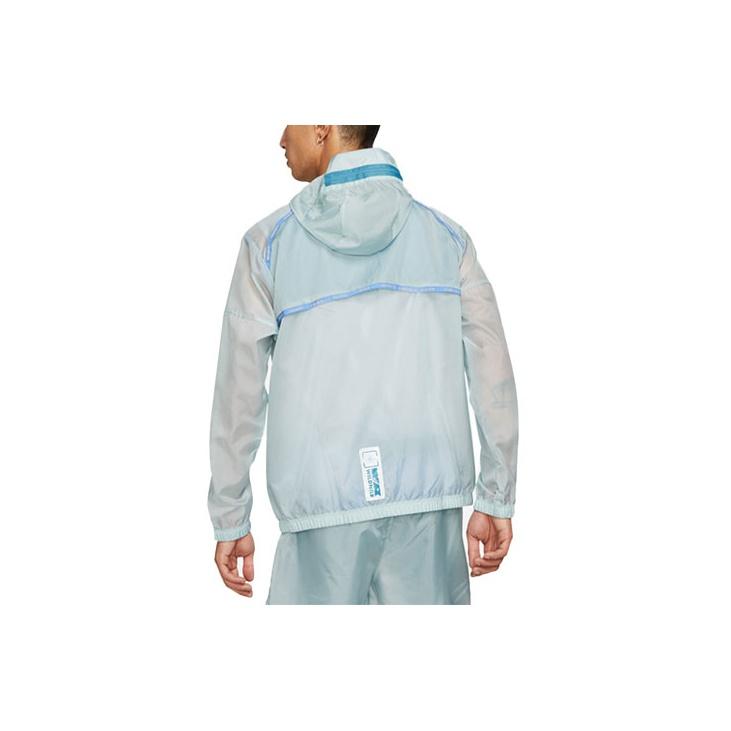Nike Repel Wild Run Windrunner Printed Running Jacket Men Jackets Blue DD5392-366