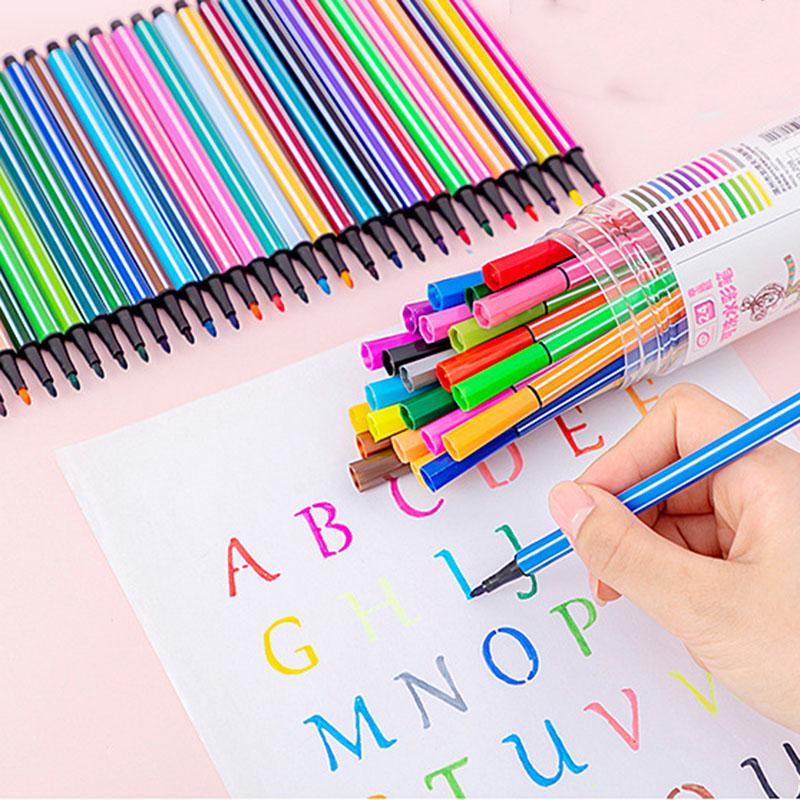 Washable Watercolor Pen Colour Pen Set For Kids Drawing Painting Art Marker Pens