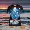 3D-printade T-shirts för män och kvinnor, Nya skräckfilmer, Vampyrer, Zombier, Spöken, Halloweenmode