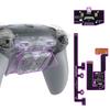 eXtremeRate RISE4 Plus MAX Back Paddle Kit Compatible with PS5 Controller 040 with Bottom Shell Clicky Trigger Stop Rubber Remappable Back Button Kit