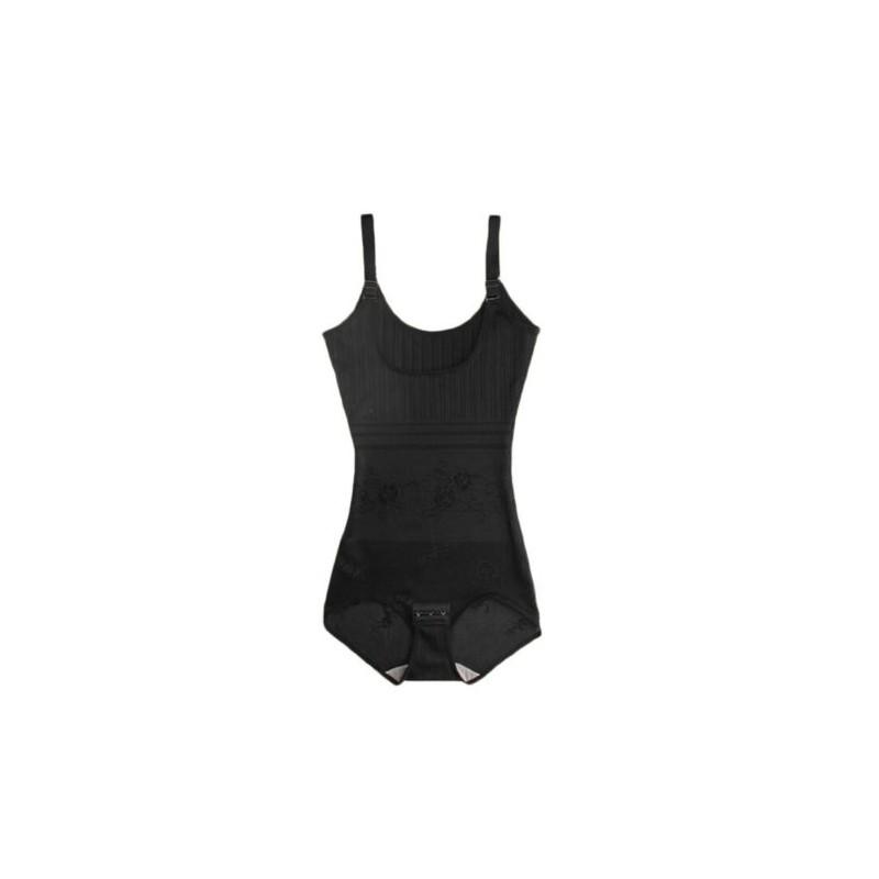 Ultra Thin Postpartum Shaping Bodysuit For Women With Firm Supportive Design And Comfortable Fit In Black And Skin Color