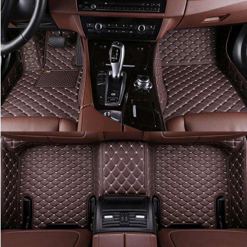 Custom Car Floor Mats For Renault Talisman 2012-2019 Auto Leather Foot Mat Rugs Carpet Pads