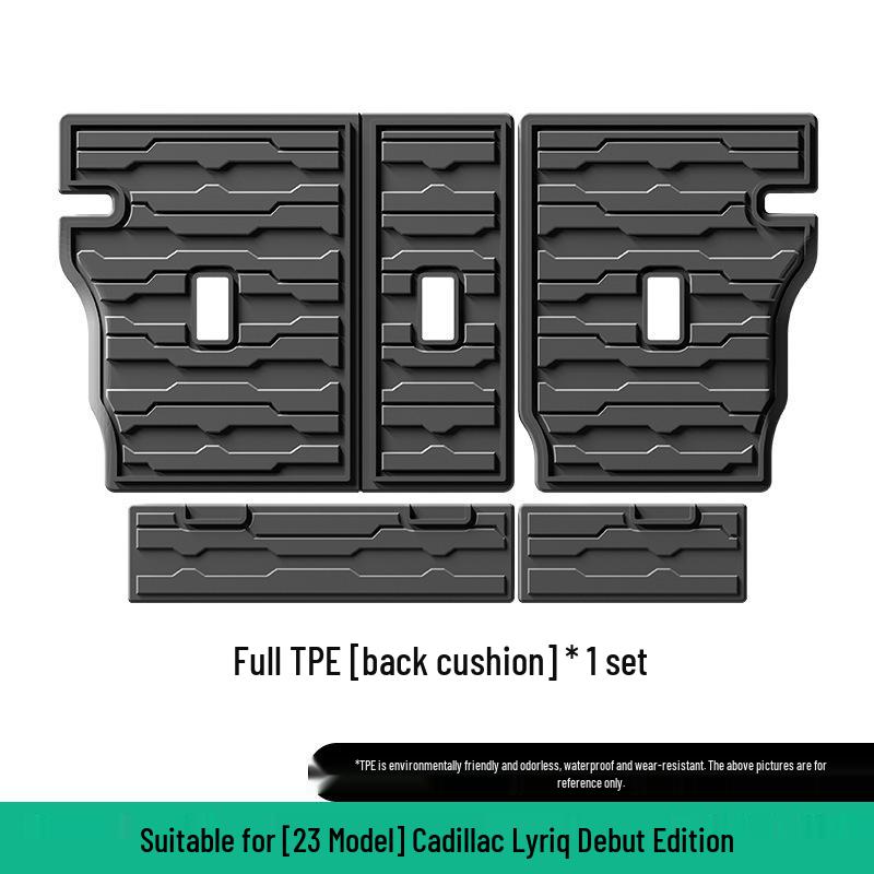 23-25 Cadillac XT5/Lyriq Eco-Friendly TPE Trunk & Seat Back Mat
