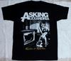 ASKING ALEXANDRIA RECKLESS AND RELENTLESS Koszulka Czarna Męska Unisex
