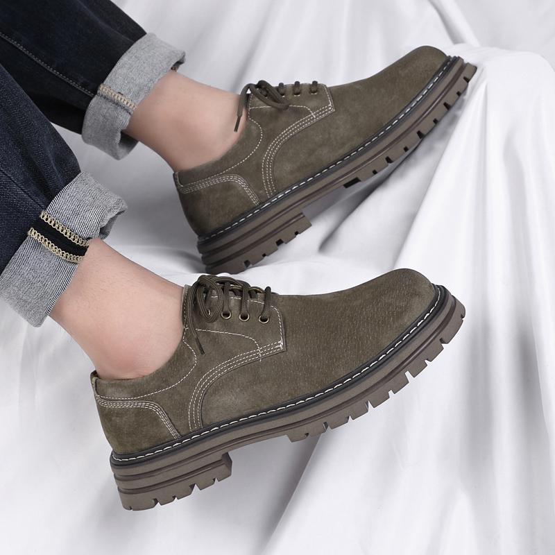 Lässige und geschäftliche Schuhe mit dicker Sohle Modischer und trendiger Herrenstil Täglich Büro Outdoor Trendy Party Street Jugendschuhe