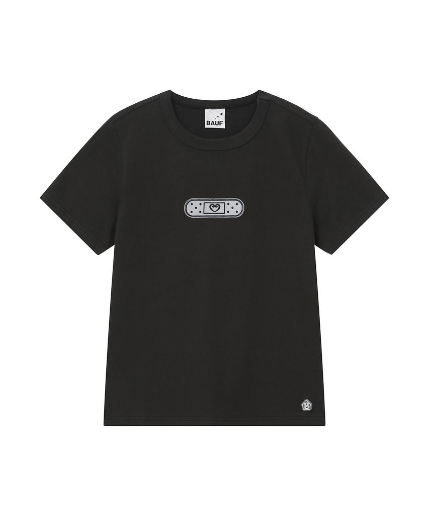 BAUF Band Logo Slim Fit T-Shirt [Charcoal]