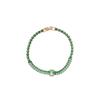 Elegant Geometric Zirconia Clasp Bracelet for Women - Ultra-Shiny, Fashionable, High-End Jewelry