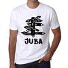 Ανδρικό Vintage T-Shirt Γραφικό T-Shirt Ώρα για Νέες Περιπέτειες Juba Λευκό