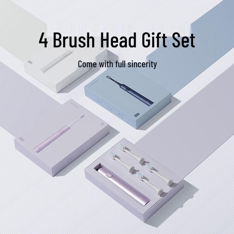 Mijia Xiaomi T302 Electric Toothbrush with 4 Modes and 150-Day Battery Life CN Plug (adapter Included)