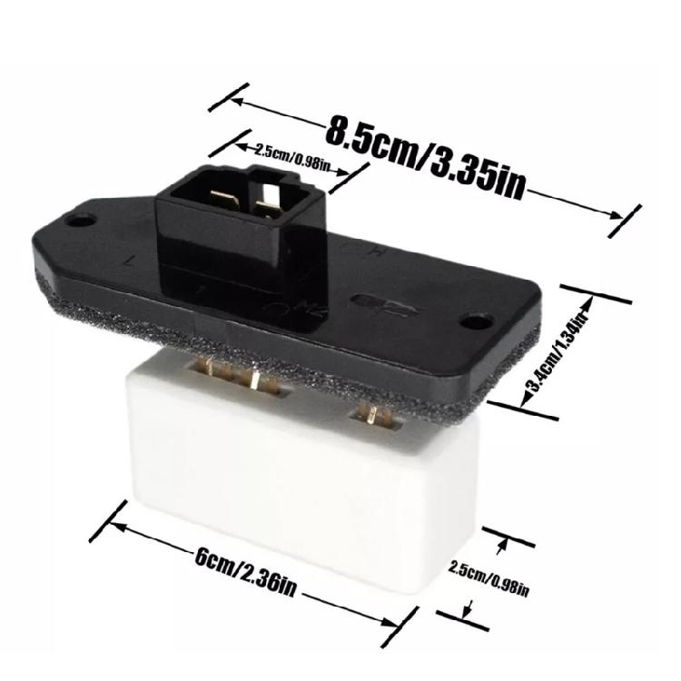 Blower Motor Fan Resistor 4720278 5012212AA HVAC Blower Resistance Heater Fan Speed Regulator for 1500 2500 3500