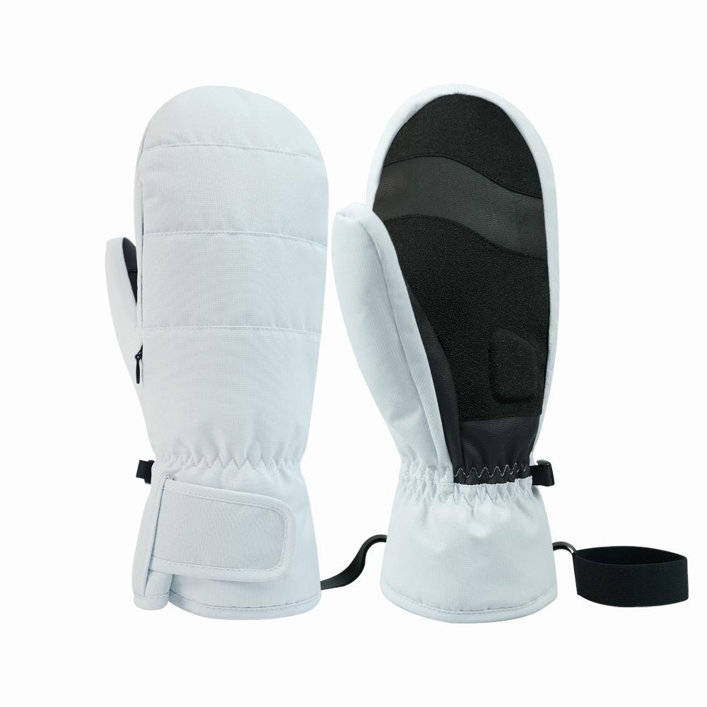 Unisex Waterproof Windproof Ski Mittens: Warm Winter Adult Gloves
