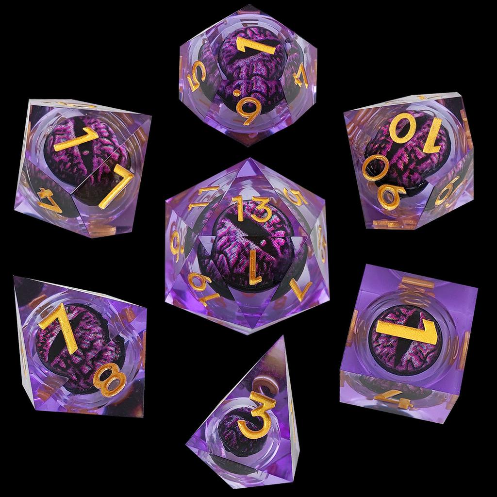 Hračka Dnd Liquid Flow Eye Dice pro hru Dungeon a Dragon Pathfinder
