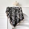 Winter Warm Cashmere Scarf For Women Luxury Jacquard Pashmina Shawl Wrap Neckerchief Female Bufanda Echarpe Design Headband