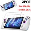 2pcs Game Accessories Screen Protector Tempered Glass for ROG Ally X 2024 Anti Fingerprint