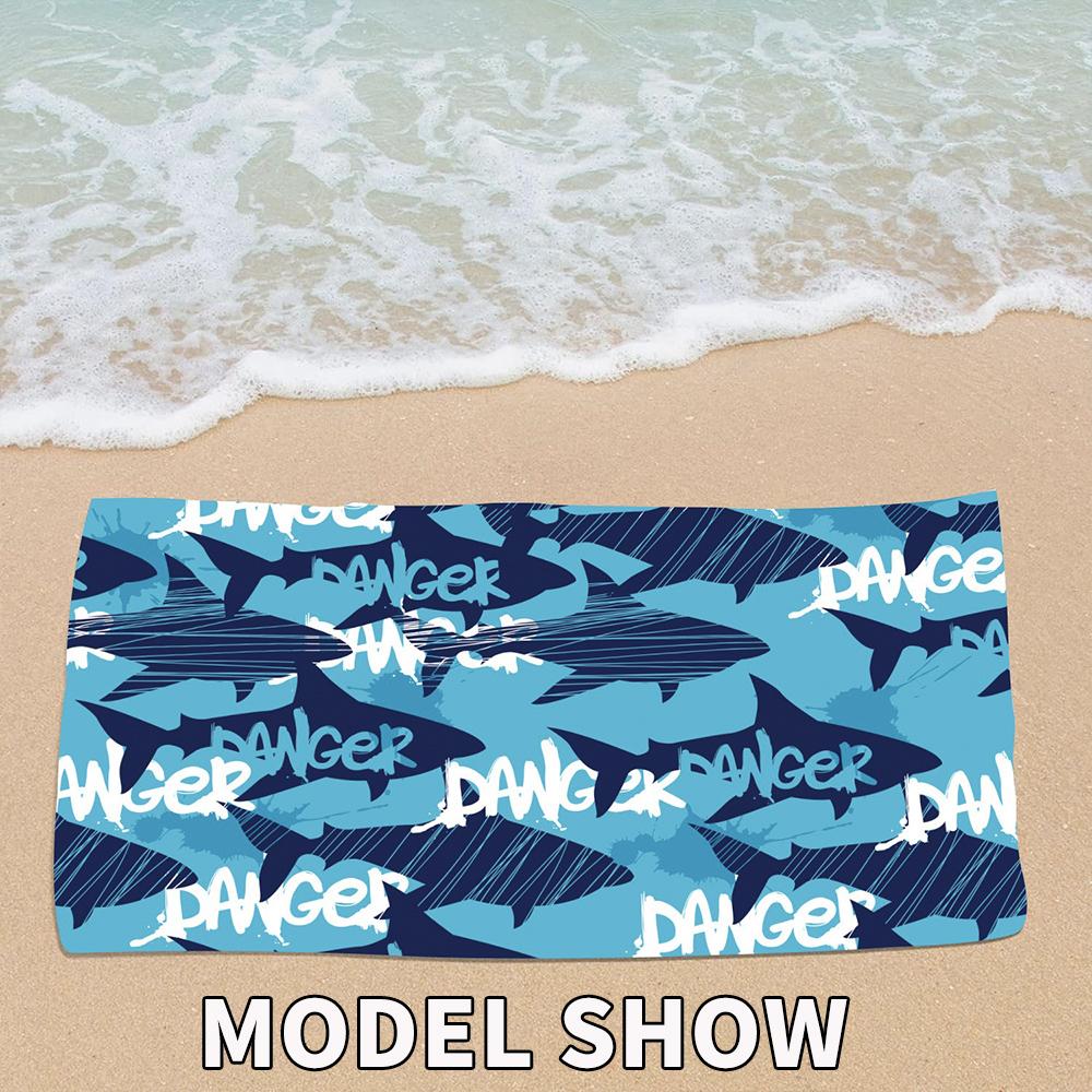 80x160CM Dubbelzijdige fluwelen microvezel strandhanddoek Grote sportschool sport zwembadhanddoek Vrouwen Grote yogamat Mode zomer surfjas deken