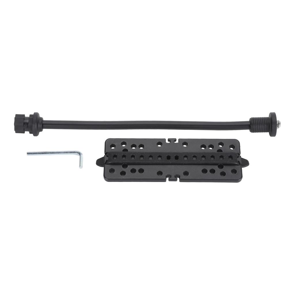 Fish Finder Mounting Plate with Extension Hose Universal Electronic Fish Finder Mount Bracket with Hex Interface for