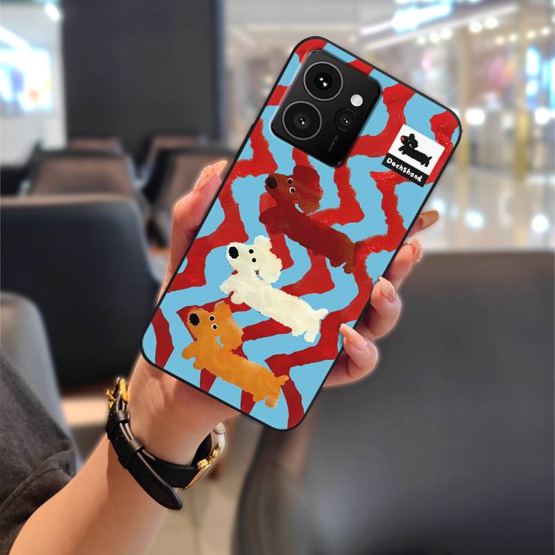 Protective Anti-dust Phone Case For Nokia HMD Skyline Silicone Soft Case Waterproof Back Cover Graffiti Full Wrap Cute