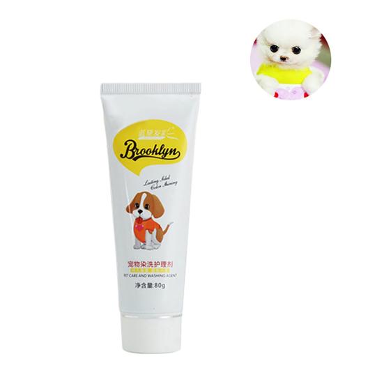 80g Pet Dog Cat Animals Farbowanie włosów Barwniki Barwienie Pigment Agent Supplies