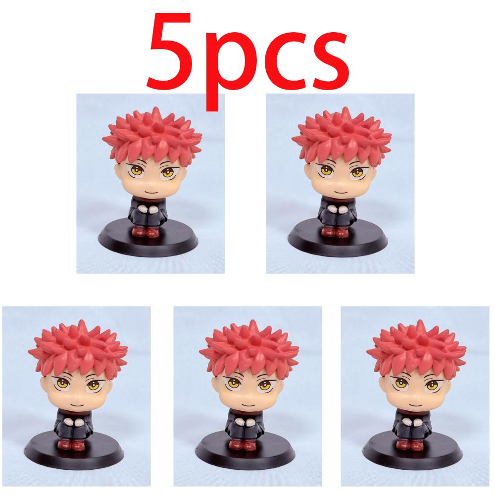1-5 st Original Jujutsu Kaisen Animefigur Look Up Kkotsu Yuta Geto Suguru Animefigur Q Version Söt Modell Leksaker
