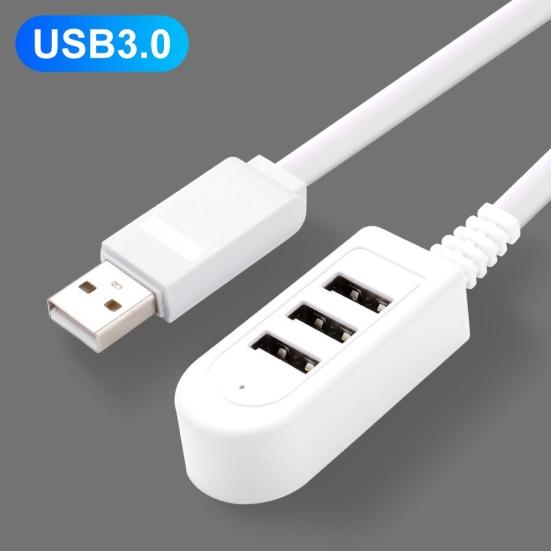 Multifunction 3 USB Ports Charger Laptop Cable Splitter for Converter Expansion