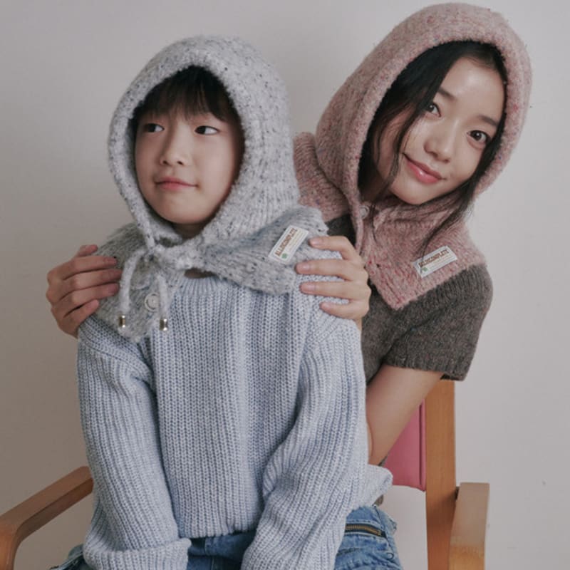 ALLINCOMPLETE Family Sprinkle Boucle Balaclava_Set (5 Colors)