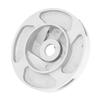 Cabezal de Repuesto para Desbrozadora de 4 Hilos Forma Circular Aleación de Aluminio Cortador de Maleza Cabezal para Recortar Césped
