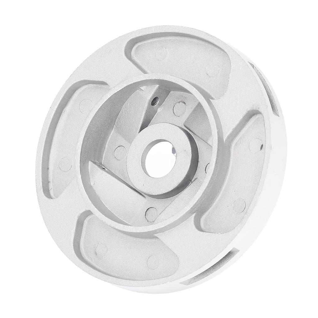 Cabezal de Repuesto para Desbrozadora de 4 Hilos Forma Circular Aleación de Aluminio Cortador de Maleza Cabezal para Recortar Césped