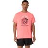 Running Wear FUJITRAIL LOGO SS TOP 2011D527 700 M Men's (SUN CORAL)